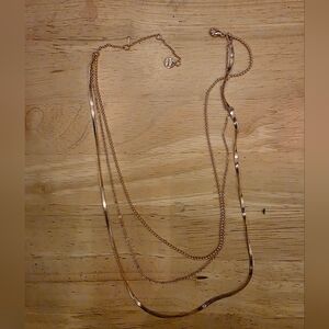 Pura Vida Rose Gold Layered Necklace